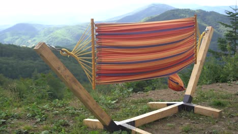 Hammock-with-a-beautiful-nature-view-of-Mountains